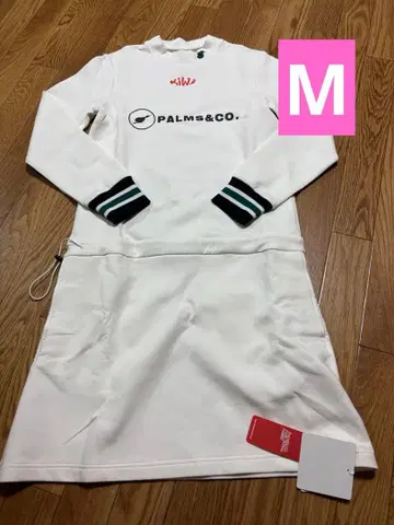 PALMS&CO. 화이트 긴팔 원피스