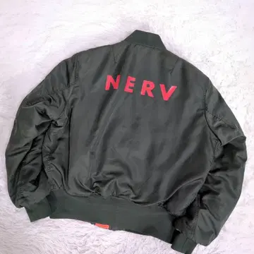 MA-1 플라이트 자켓 봄버 자켓 NERV L 리브 카키