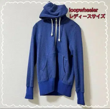 LOOPWHEELER 니트웨어 여성용 후드티 M S
