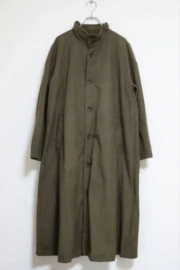 nest Robe 수피마 코튼 스탠드 카라 코트