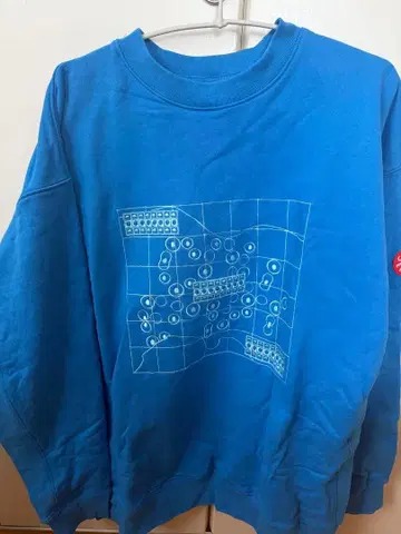 [ C.E ] OVERDYE ARRANGEMENT CREW NECK