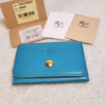 일비종떼 터콰이즈 색상 카드 케이스 명함지갑