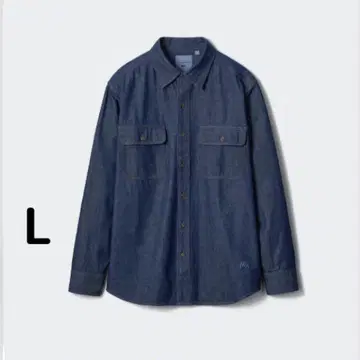 UNIQLO x JW ANDERSON 데님 셔츠 BLUE L 사이즈