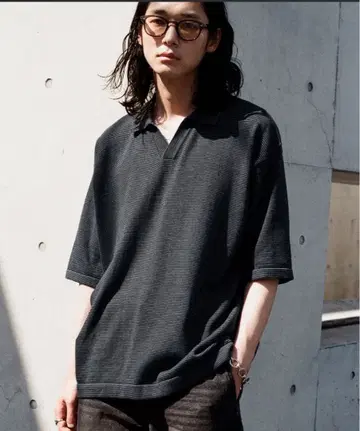 WYM LIDNM PIN BORDER KNIT POLO
