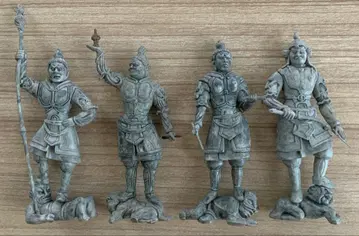 화의 마음 불상 컬렉션 사천왕 세트