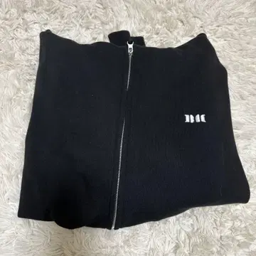 babymonster 베비몬 지퍼 후드티 후디 블랙 검정