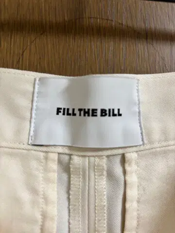 FILL THE BILL 화이트 커브 팬츠 사이즈 0