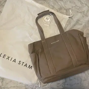 ALEXIA STAM 베이지 토트백