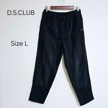 미사용 새상품 D.S.CLUB 블랙 조거 팬츠 L