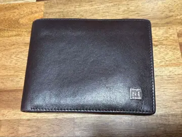 가죽 접이식 지갑 (블랙)