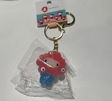 새상품 산리오 미야쿠미야쿠 콜라보 클리어 키링 헬로키티