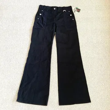 특가!! EVEX by KRIZIA 블랙 카고 팬츠 42 크리치아