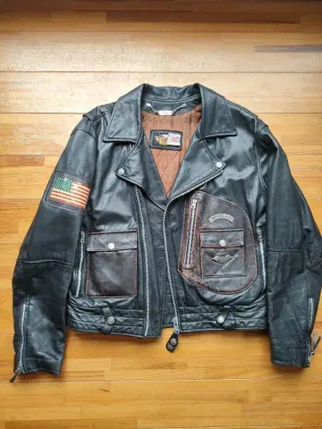 Harley-Davidson 가죽 자켓 블랙