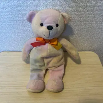 핑크색 곰 봉제 인형