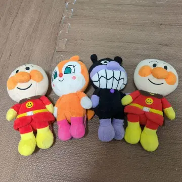 호빵맨 봉제 인형 세트