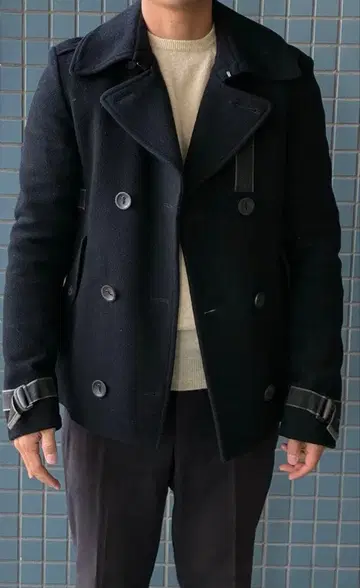 FACTOTUM 파크타움 울 캐시미어 P 코트 46 일본제