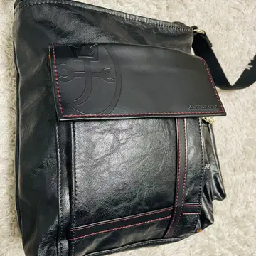 컨디션 최상 CASTELBAJAC 까스텔바작 숄더백 가죽 블랙