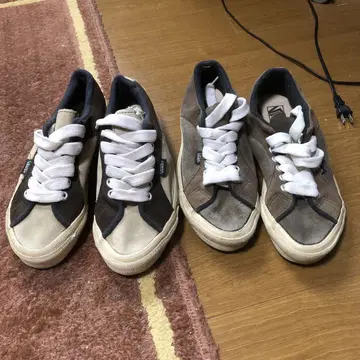 VANS 브라운 스니커즈 2켤레 세트