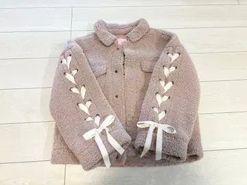 Honey Cinnamon 허니시나몬 허니 시나몬 보아 자켓 코트