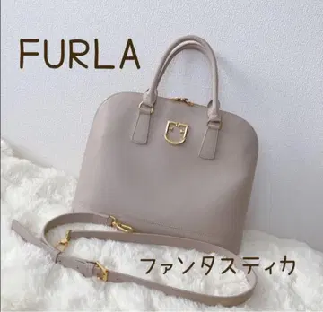 훌라 FURLA 판타스티카 핸드백 라이트 베이지 돔백