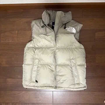 THE NORTH FACE 베이지 다운 베스트