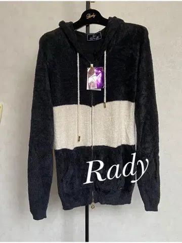 Rady 바이컬러 후드티 택 포함