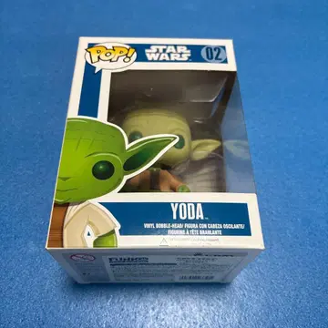 Funko POP! 스타 워즈 #02 요다 피규어 미개봉