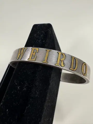 WEIRDO JEWELRY HOTROD BRACELET 뱅글 초기 로고