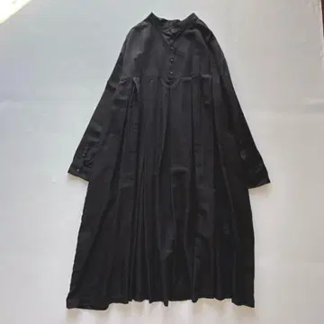 Veritecoeur 베리떼꾸르 코튼 2way 셔츠 원피스 턱