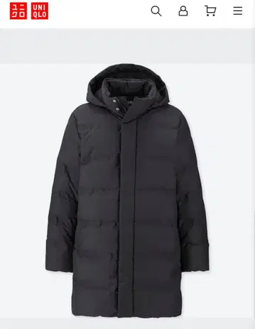 새상품급 UNIQLO 네이비 심리스 다운 자켓 M 사이즈