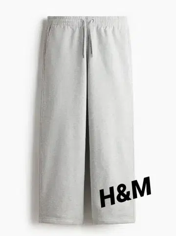 [ 새상품 ] H&M 루즈핏 팬츠 라이트 그레이 ovyz