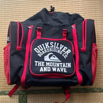 Quiksilver 백팩 블랙/레드