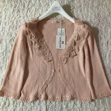 갤러리 비스콘티 꽃 볼레로 가디건 M