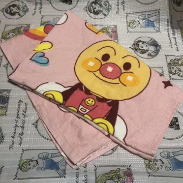 호빵맨 핑크 여름용 이불