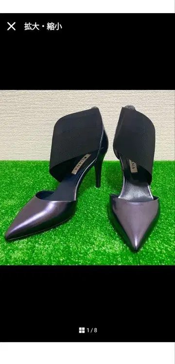 새상품급 DIANA 고어 포인티드 토 펌프스