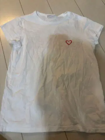 NEW HOUSE 뉴하우스 LOVER 티셔츠 XS 화이트