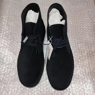 미사용 새상품 유니클로 처카 부츠 스웨이드 블랙 25cm