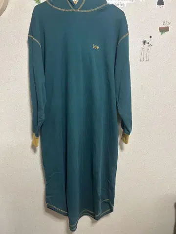 Lee 후드티 롱 원피스