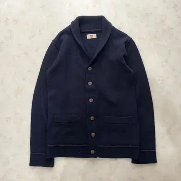 팔라스 팔라스 가디건 우드 버튼 네이비 M 남성용