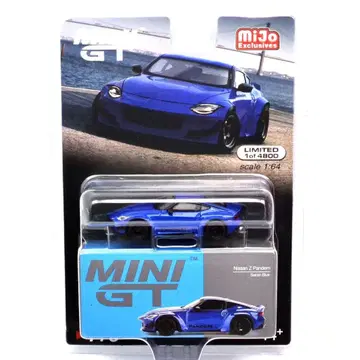 MINI GT 닛산 Z 판뎀 세라 블루 한정판 모델