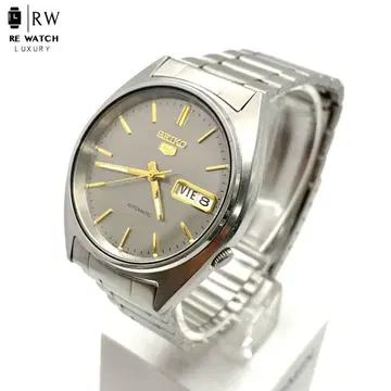 7-4373 SEIKO 7S26-3120 자동 시계 그레이 다이얼