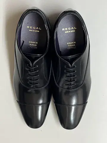 REGAL 스트레이트 팁 블랙