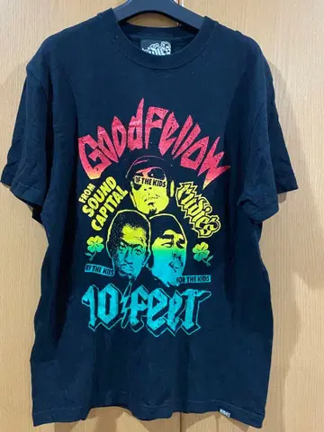 10-FEET RUDIE'S 콜라보 T셔츠