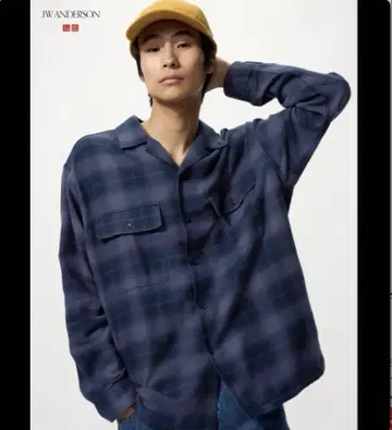 UNIQLO JW ANDERSON 브러쉬드 코튼 오버 사이즈 xl