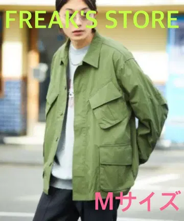 완판템 프릭스스토어 코듀라 퍼티그 자켓 올리브 M 사이즈