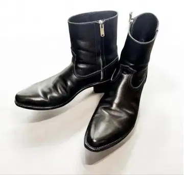 The Letters WESTERN SIDE ZIP BOOTS