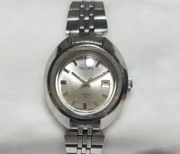 SEIKO 수동 와인딩 시계 실버