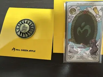 Mrs. GREEN APPLE 랜덤 가챠 핀 배지 스티커