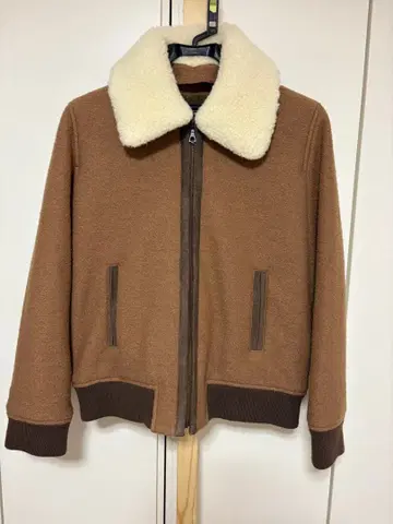 아페쎄 A.P.C. 브라운 울 자켓 38