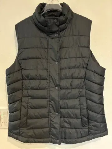 Gap 블랙 블랙 다운 베스트 베스트 L